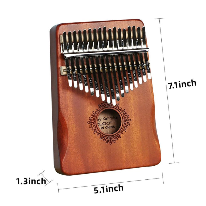 Personalized DIY Custom Wooden ProKussion 17 Key Kalimba Thumb Piano - Customized Toy