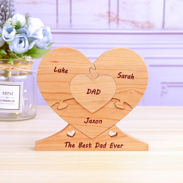 Personalized Wooden Name Puzzle - Customized Toy