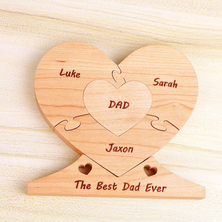 Personalized Wooden Name Puzzle - Customized Toy