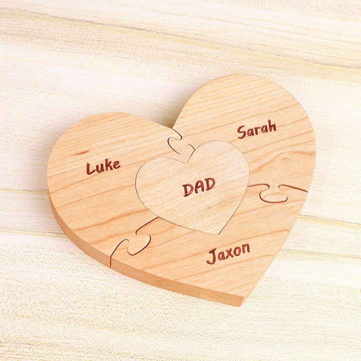 Personalized Wooden Name Puzzle - Customized Toy