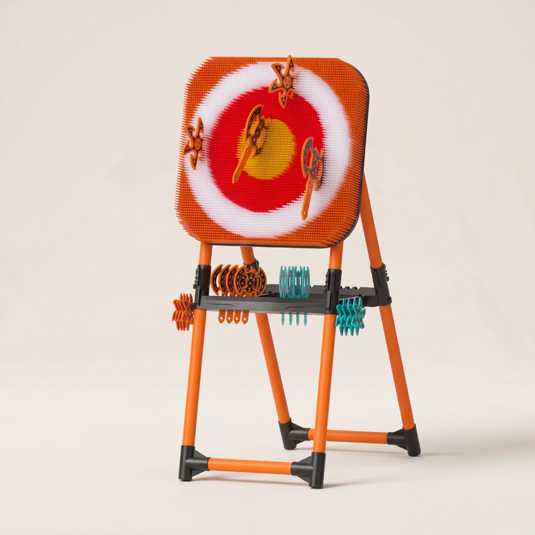 Kids Outdoor Axe Throwing Game Sticky Target Carnival Toss Game Party ...