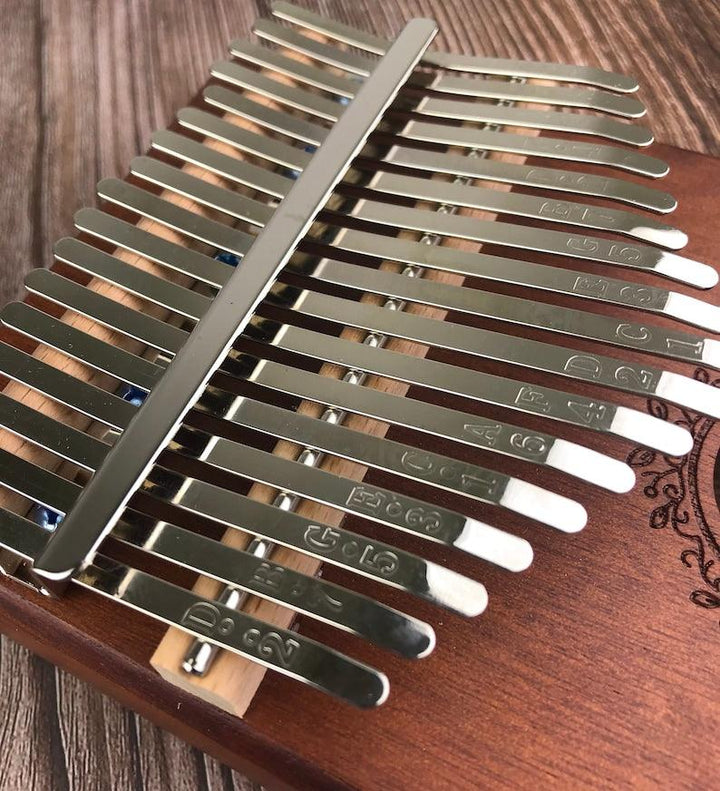 Personalized DIY Custom Wooden ProKussion 17 Key Kalimba Thumb Piano - Customized Toy