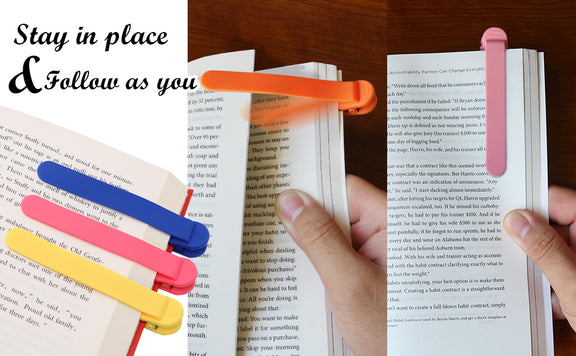 Automatic Silicone Smart Bookmark – Innovative Book Clip | CustomizedT ...